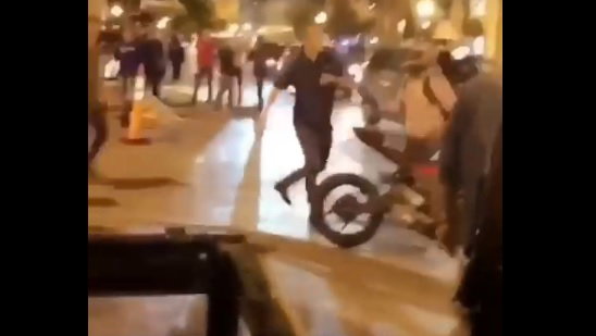 motorcyclist viral video